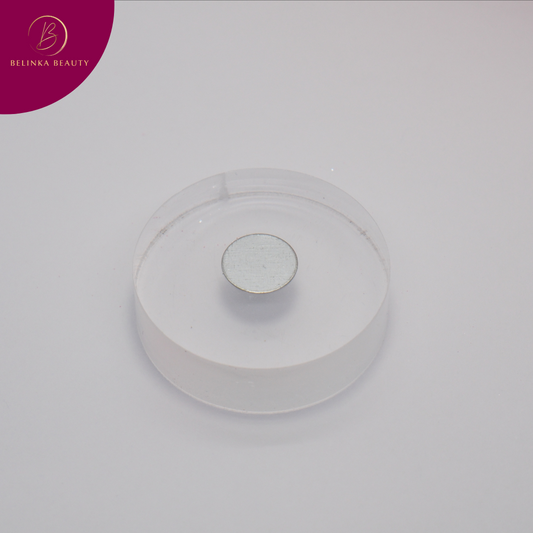 Transparenter runder Sockel für den Tippständer mit magnetischem Ständer
