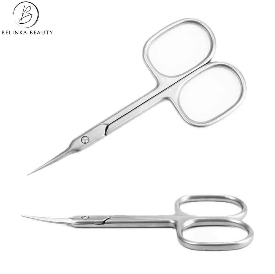 Professional cuticle scissors - stainless steel, sharp blades
