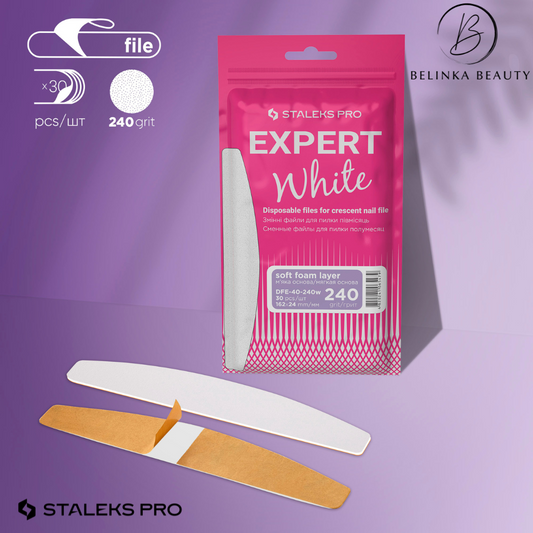 Staleks Expert disposable files with grit 240 - DFE-40-240